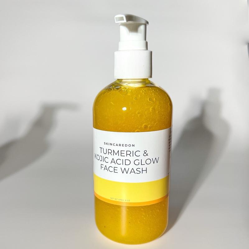 Turmeric & kojic acid glow face wash Facial Skincare