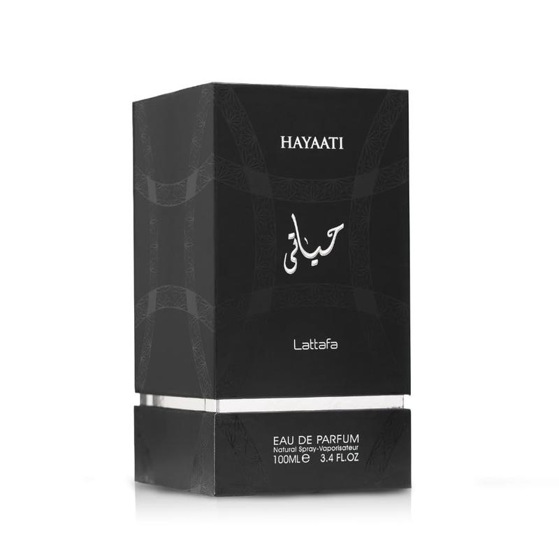 Lattafa Perfumes Hayaati Eau de Parfum Spray for Men, 3.4 Ounce