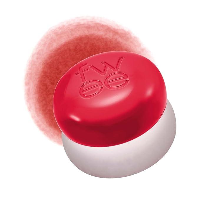 [Fwee] Lip&Cheek Blurry Pudding Pot | Blushed Moment - Crush | Makeup Blush, Buildable Lightweight, Multi-Use Soft Matte Finish | 5g Cosmetic