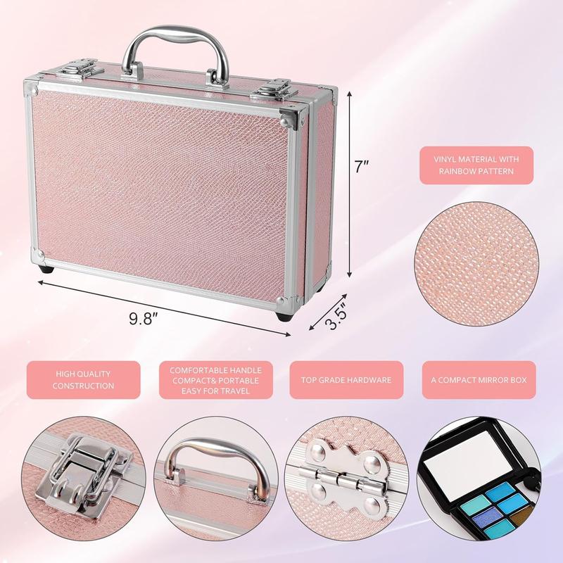 Makeup Kit for Teenager & Women Full Kit, All- In- One Makeup Set With The   Case, Professional Makeup Kit, Makeup Gift Set for Women Girls(pink)