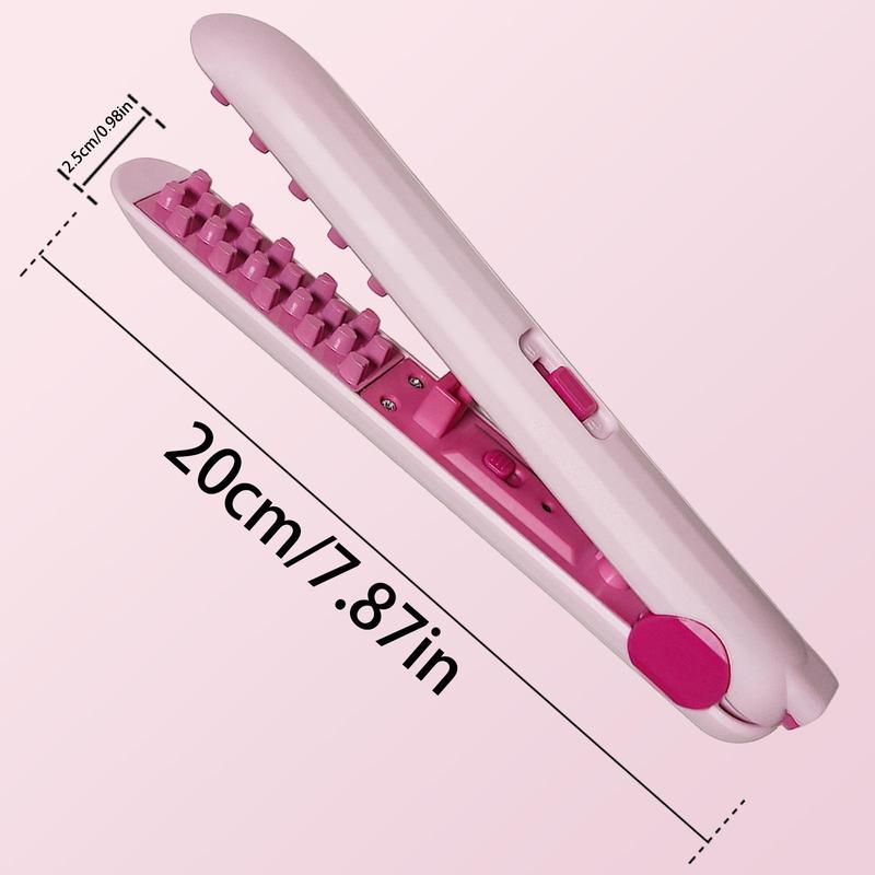 Electric Corn Perm Fluffy Curler, 1 Box Multifunctional Hair Straightening Machine, Hair Styling Tool for Home & Salon Use, Christmas Gift