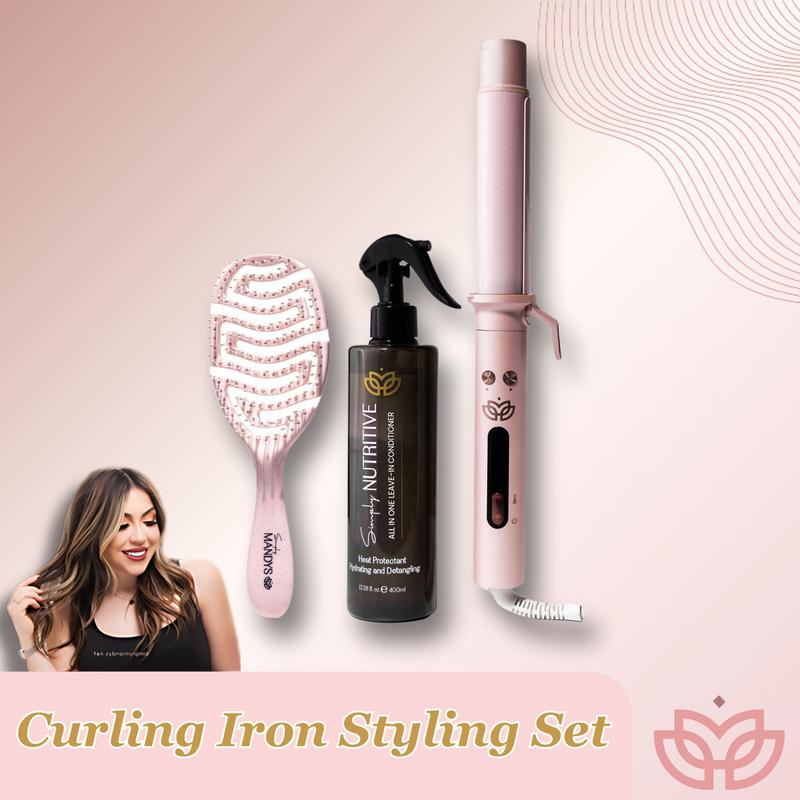 Pro Curling Iron Styling Set