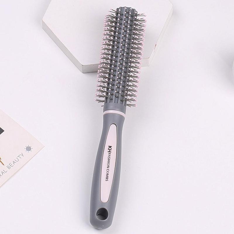 Professional Round Hair Brush, Curl and Straight Hair Styling Hair Comb, Hairdressing Brush for Salon and Home