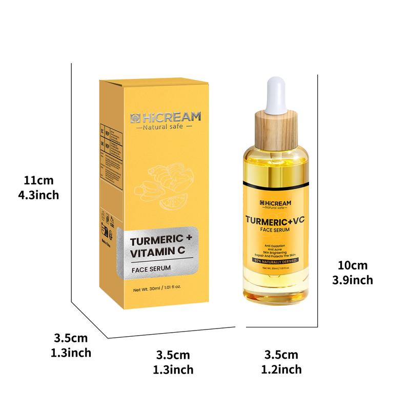 Turmeric Toner, Turmeric Cream,Turmeric Serum - Turmeric +Vitamin C for Glowing Skin, Moisture Set Skincare