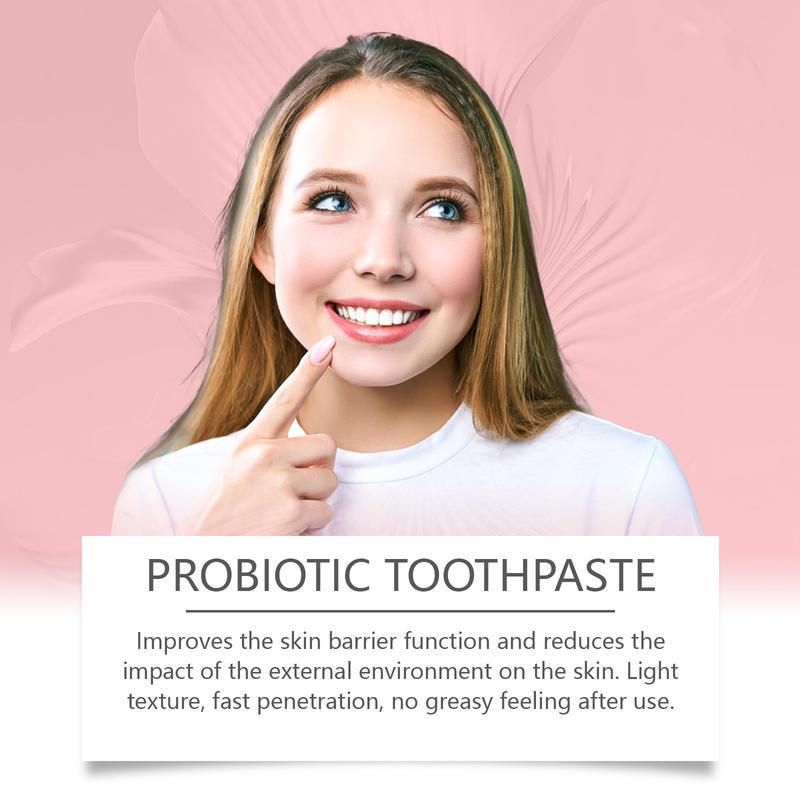 (2 pcs) 2024 new SP-8 probiotic whitening toothpaste, cleans teeth, improves bad breath, prevents tooth decay, suitable for the whole family, Christmas gift.