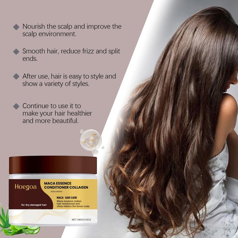 Collagen Hair Conditioner, Moisturizing Hair Care Cream for Strengthening Hair, Nourishing Hair Care Products for Women