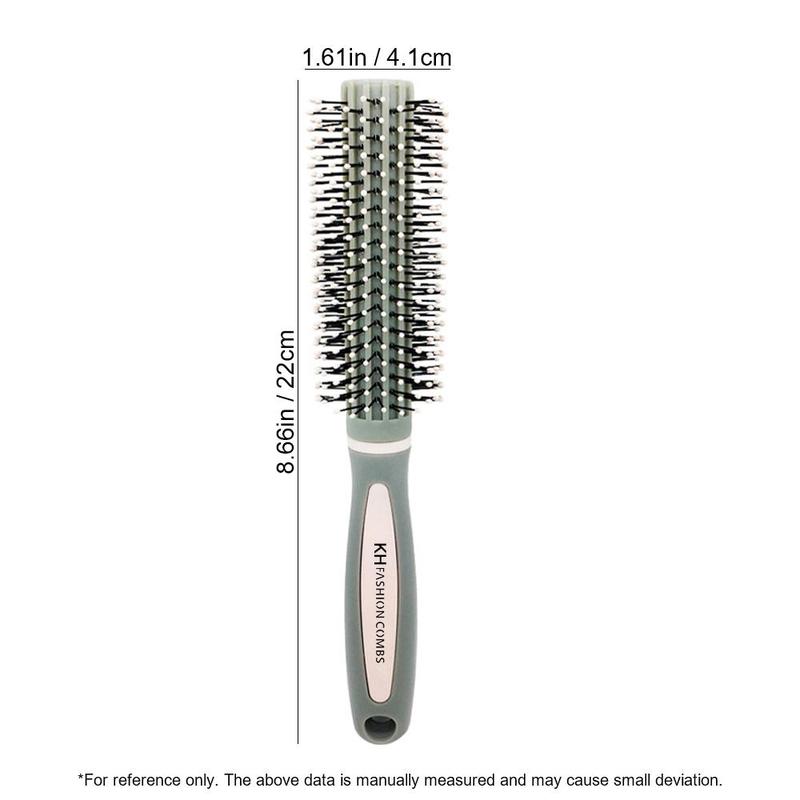 Professional Round Hair Brush, Curl and Straight Hair Styling Hair Comb, Hairdressing Brush for Salon and Home