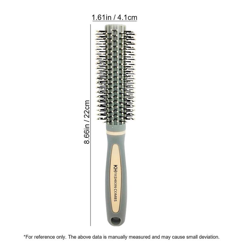 Professional Round Hair Brush, Curl and Straight Hair Styling Hair Comb, Hairdressing Brush for Salon and Home