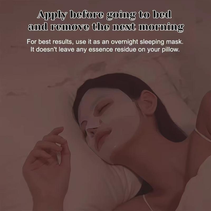 2024 5PCs Deep Collagen Power Boosting Mask |THE ORIGINAL OVERNIGHT COLLAGEN MASK Back To School Skincare Skin Repair