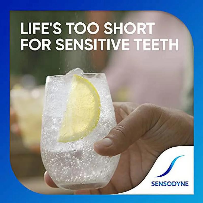 Sensodyne Repair and Protect Whitening Toothpaste, Toothpaste for Sensitive Teeth and Cavity Prevention, 3.4 oz (Pack of 4) Oral Daily