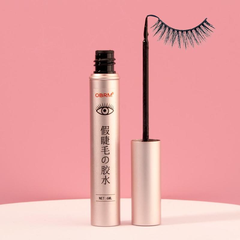 Strong Hold Quick Drying Eyelash Glue, Long Lasting Waterproof Eyelash Adhesive for Eyelash Extensions, Eye Makeup Product for Women & Girls