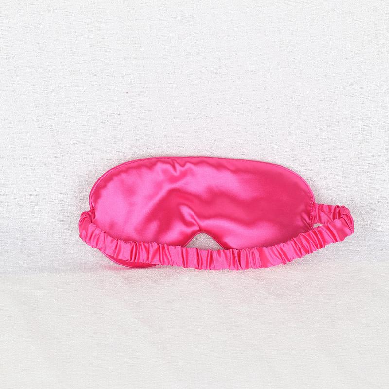 Bling Hair 1PC Pink Color Silk Sleep Eye Cover