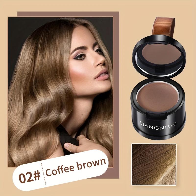 Hairline shadow powder, natural hair concealer, forehead and gray hair coverage, long-lasting eyebrow powder, filling sparse areas, beauty