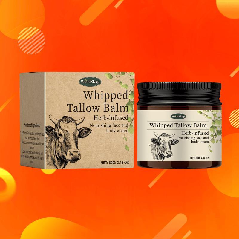 60g Tallow Balm, Moisturizing Body Cream, Hydrating Body Lotion for Dry Skin, Body Care Product for Women & Men Daily Use