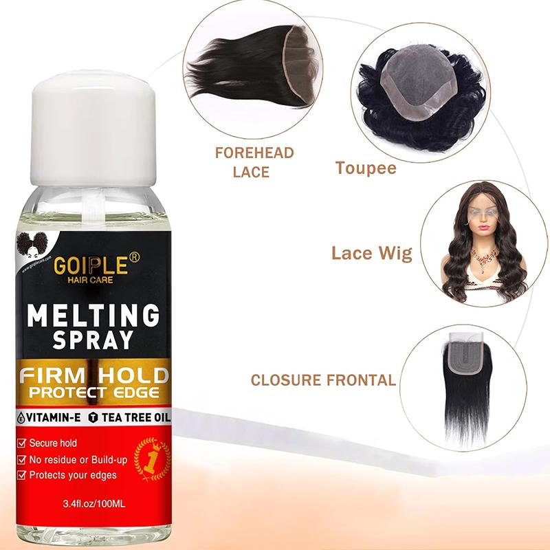  Lace Tint Melting Hair Mousse for Women Lace Wigs Toupees Natural Finishing Lace Color Dark Brown Lace Tint Mousse Hair Wax Hair Dye Set Haircare