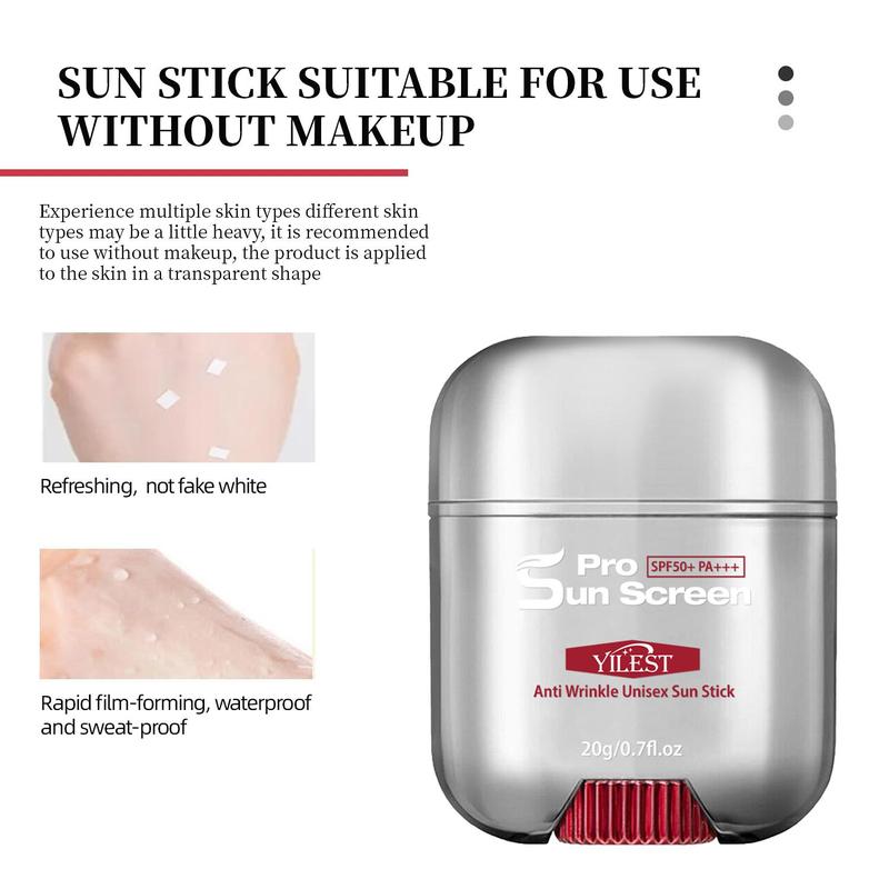 Bio Sun Stick, 1 2 Boxes Summer Sunshine Protecation Stick, Refreshing Easy To Apply, Facial Stick Sunscreen, Different Skin Types Will Feel Different Sun Sticks, Transportation Reasons May Cause The Product To Not Work Properly, Christmas Gift