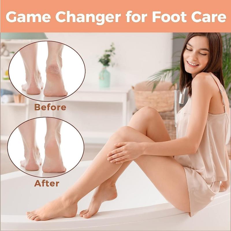 Foot File Foot Scrubber Pedicure Callus Remover for Feet Professional Grater Rasp Foot Scraper Corns Callous Removers Cracked Dead Skin Remover for Dry and Wet Feet Care