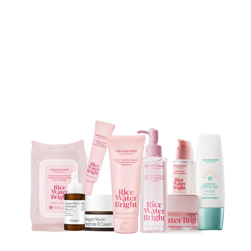 The Face Shop Skincare Favorites Bundle - Advanced Korean Skincare