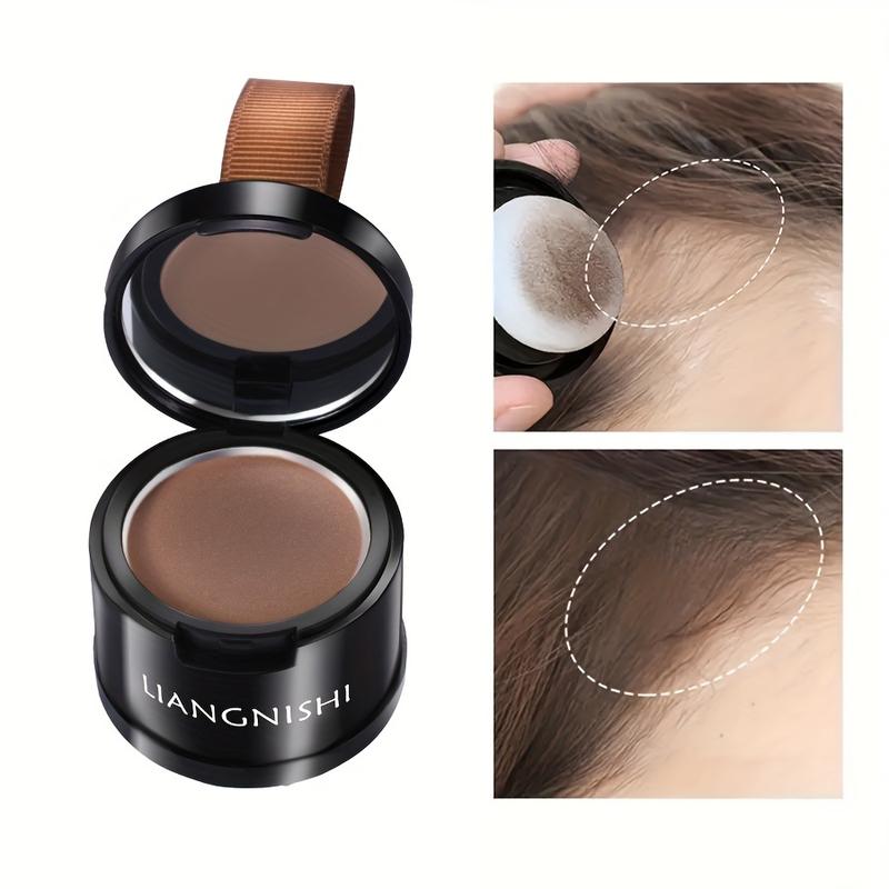 Hairline shadow powder, natural hair concealer, forehead and gray hair coverage, long-lasting eyebrow powder, filling sparse areas, beauty