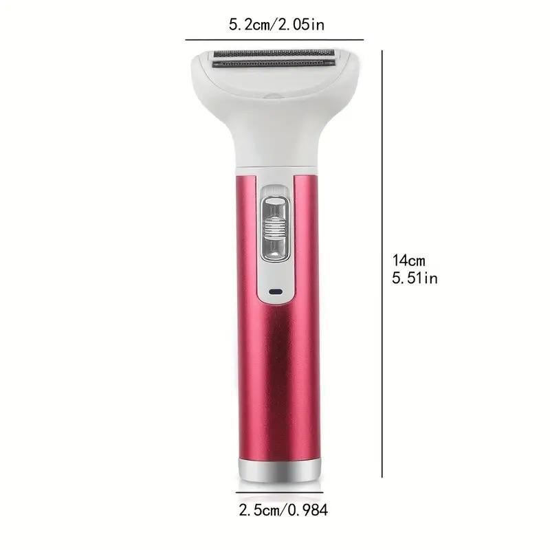 5 in 1 Electric Lady Shaver, 1 Box Body Hair Removal & Accessories, Painless Cordless Trimmer Razor, Gifts for Women