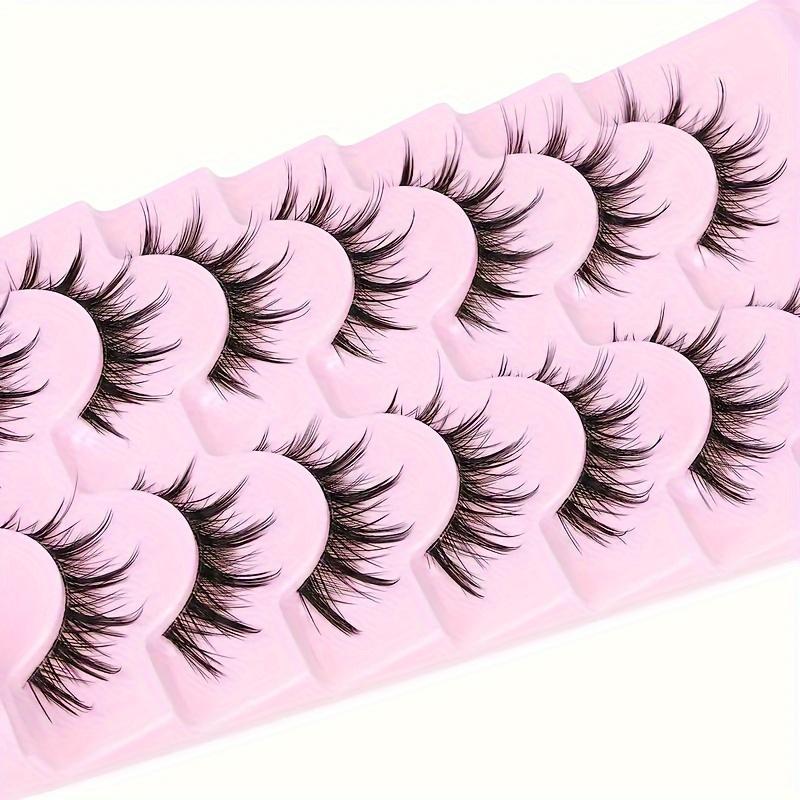 Cat Eye False Eyelashes, Extra Long And Thick False Eyelashes For Makeup And Eyelash Extension, Cosplay False Eyelashes, 3D Wispy False Eyelashes