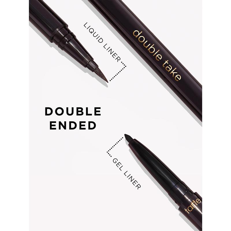 tarte double take eyeliner - longwear 2-in-1 liquid & gel pencil eyeliner