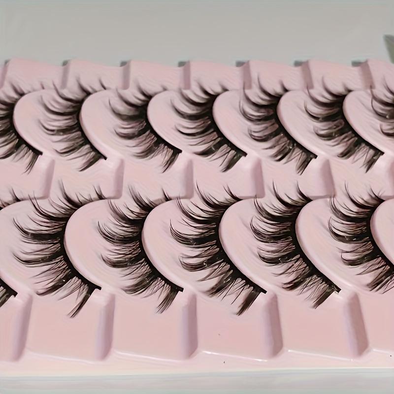 Cat Eye False Eyelashes, Extra Long And Thick False Eyelashes For Makeup And Eyelash Extension, Cosplay False Eyelashes, 3D Wispy False Eyelashes