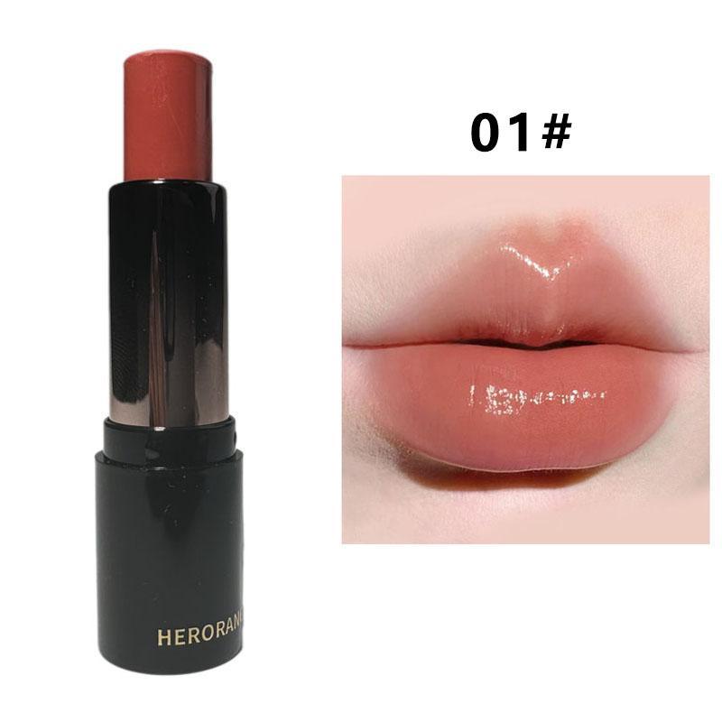 Long Lasting Lipstick, 1 Count Waterproof Mirror Lip Balm, Easy Coloring Lip Polish, Suitable for All Occasions Lip Makeup, Girls and Women Makeup Accessories