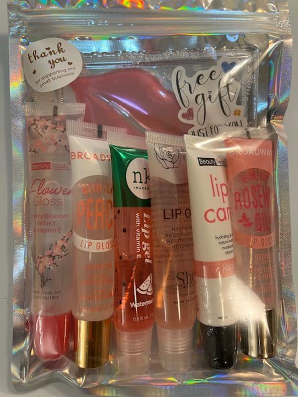 Lip Gloss Bundles- Varieties of High Shine Lip Glosses Hydrating Transparent lipbundles