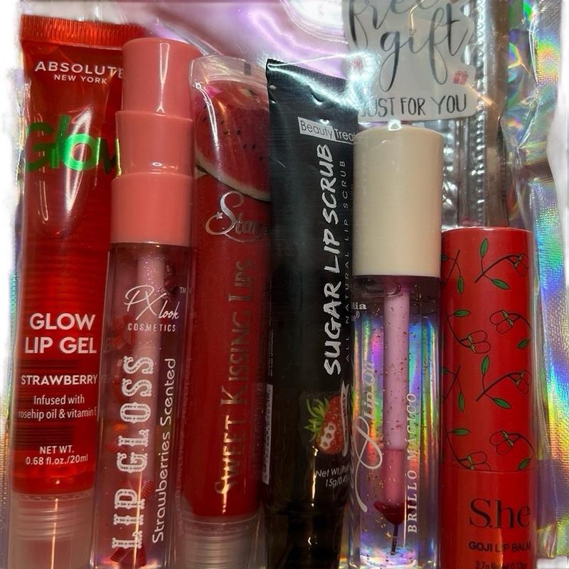 Lip Gloss Bundles- Varieties of High Shine Lip Glosses Hydrating Transparent lipbundles