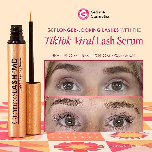 GrandeLash Lash Enhancing Serum 4 mL 0.14 Oz Grande 6 Month Supply