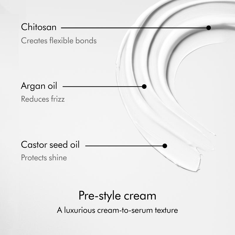 Dyson Chitosan™ Pre-style cream mini, Curly to Coily, Rich Conditioning, 15ml