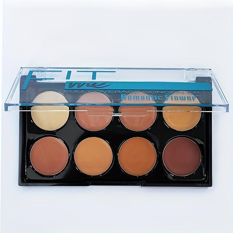 8 Color Facial Contour Cream Palette, 1 Box Long Lasting Concealer Palette, Facial Makeup Palette, Makeup Palette for Women & Girls