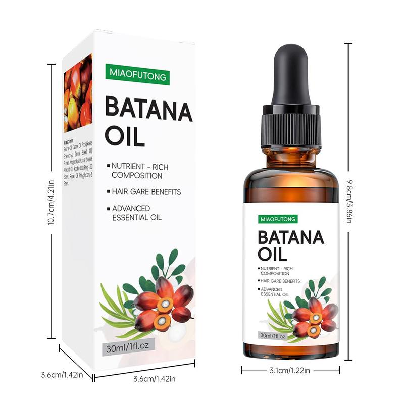 Batana Oil Hair Care Essential Oil, 2 Boxes Deep Moisturizing Hair Scalp Conditioner, Nourishing Hair Care Product for Women & Men All Hair Types