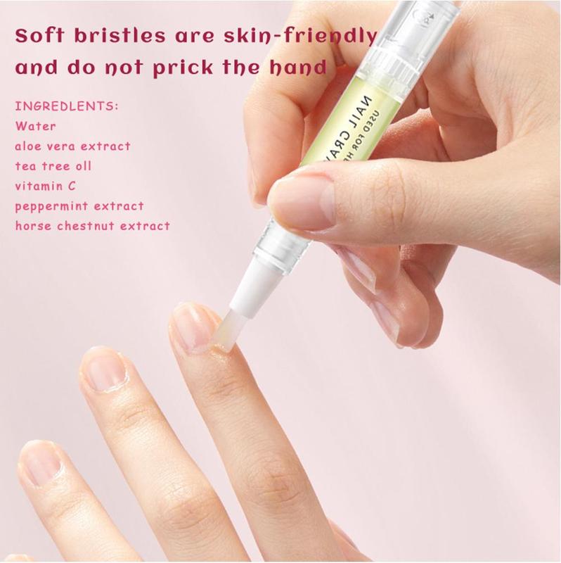 Upgrade Rejuvenation Nail Growth Oil, Cosmetics Nail Growth Oil Pen, Nail Strengthener for Moisturize Strengthen Brighten Nails Care