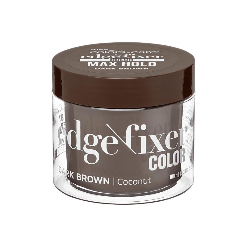 KISS Colors & Care Edge Fixer Color 100mL  - Dark Brown