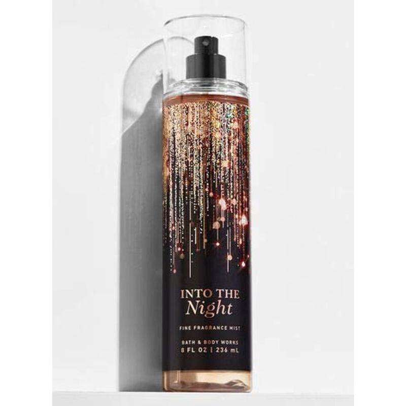 Bath & Body Works - into the Night - Fine Fragrance Mist and Ultra Shea Body Cream - Full Size (Packaging Varies) Bath & Body Works