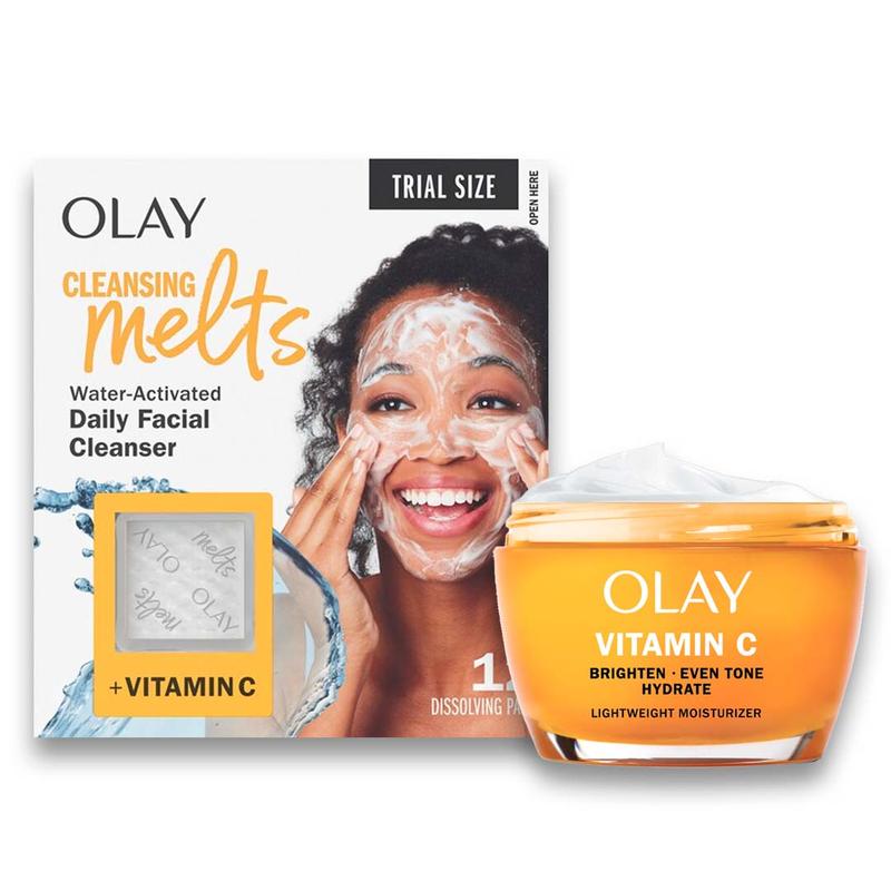 Olay Vitamin C Lightweight Moisturizer + FREE 12ct. Olay Cleansing Melts + Vitamin C