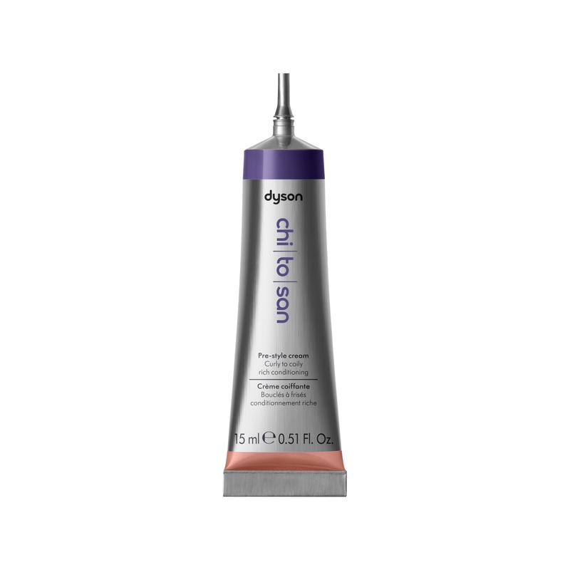 Dyson Chitosan™ Pre-style cream mini, Curly to Coily, Rich Conditioning, 15ml