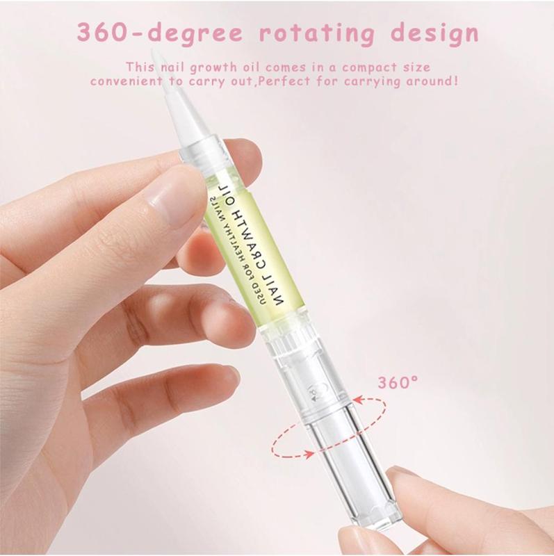 Upgrade Rejuvenation Nail Growth Oil, Cosmetics Nail Growth Oil Pen, Nail Strengthener for Moisturize Strengthen Brighten Nails Care