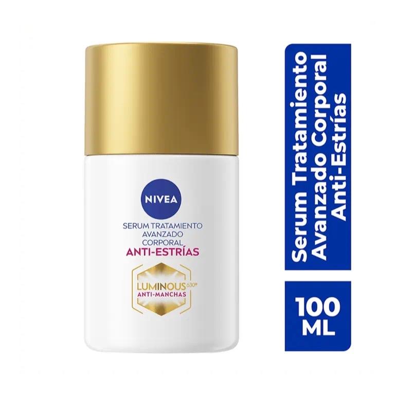 NIVEA Luminous630 Anti-Estrías Body Serum 100ml - Skincare Comfort Skin Repair