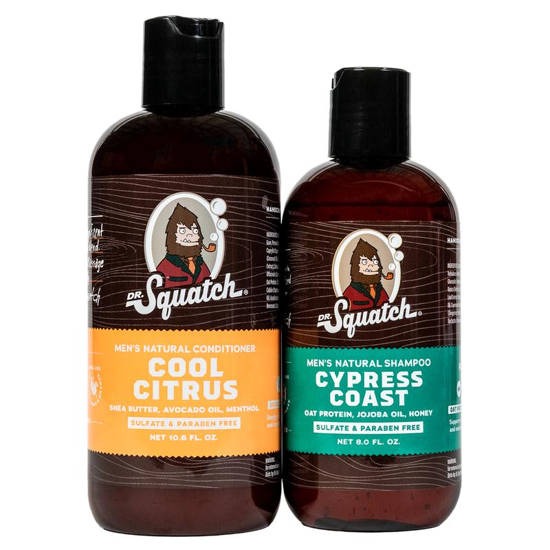 Dr. Squatch - Cypress & Citrus Hair Care Kit