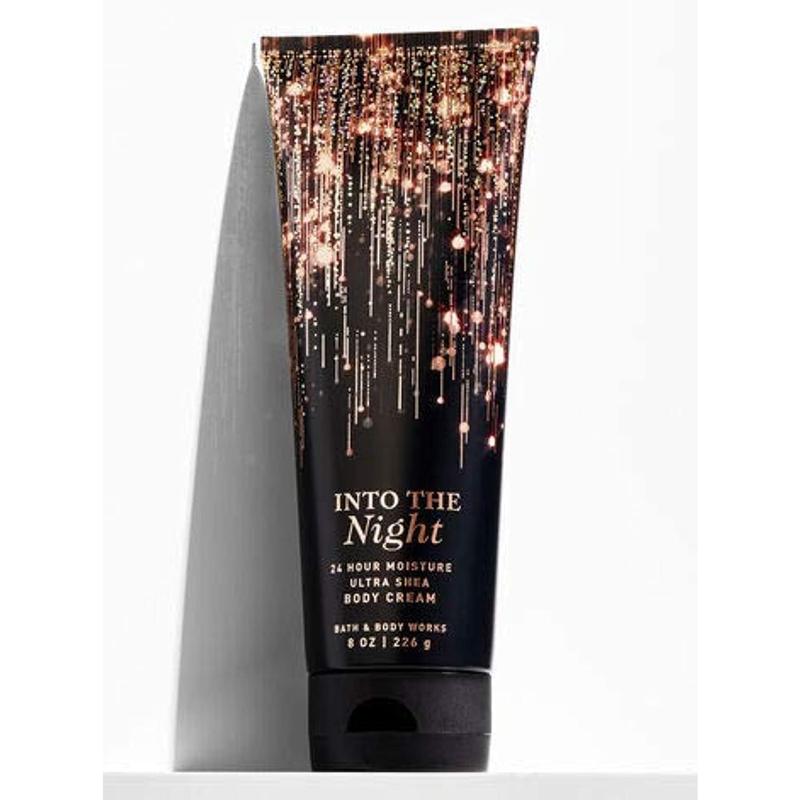 Bath & Body Works - into the Night - Fine Fragrance Mist and Ultra Shea Body Cream - Full Size (Packaging Varies) Bath & Body Works