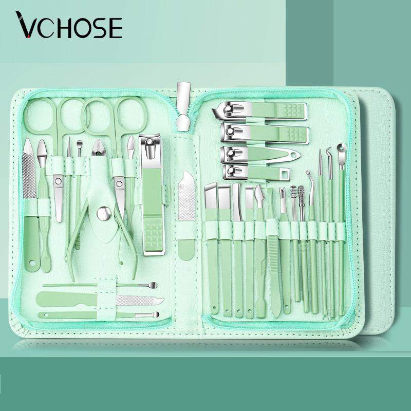 Nail Care Set, Summer Nail Repair Set Manicure Set with Storage Case, Professional Toe Care Set Pedicure Tools for Women & Men, Compact Nail Art & Care Tool, Summer Gift, Toe Care Set, Nails, Christmas Gift