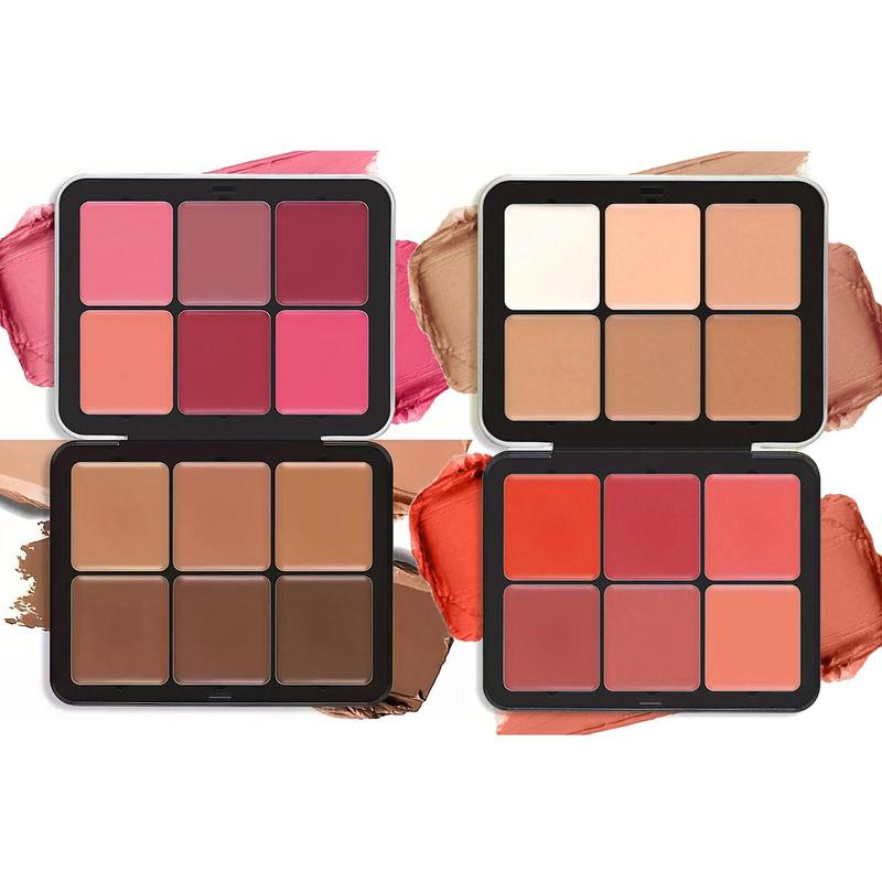 24-color Blush Palette, 2 Counts Long Lasting Blush Palette, Cheeks Contour Blush Palette, Multi-use Blush Palette, Blush Makeup Palette, Cosmetic Beauty Supplies for Girls & Women