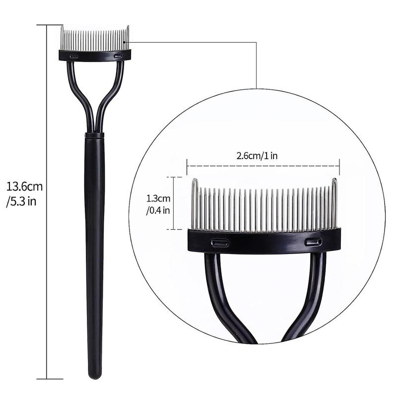 Eyelash Comb, 1 Count Portable Eyelash Separator Tool, Arc Designed Eyelash Brush Separator, Daily Makeup Tools For Women