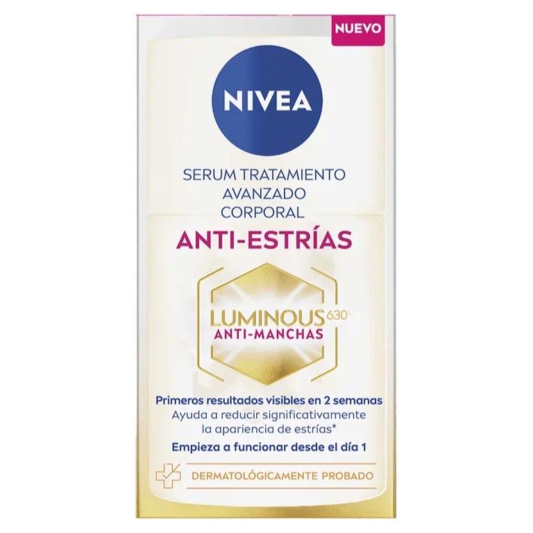 NIVEA Luminous630 Anti-Estrías Body Serum 100ml - Skincare Comfort Skin Repair