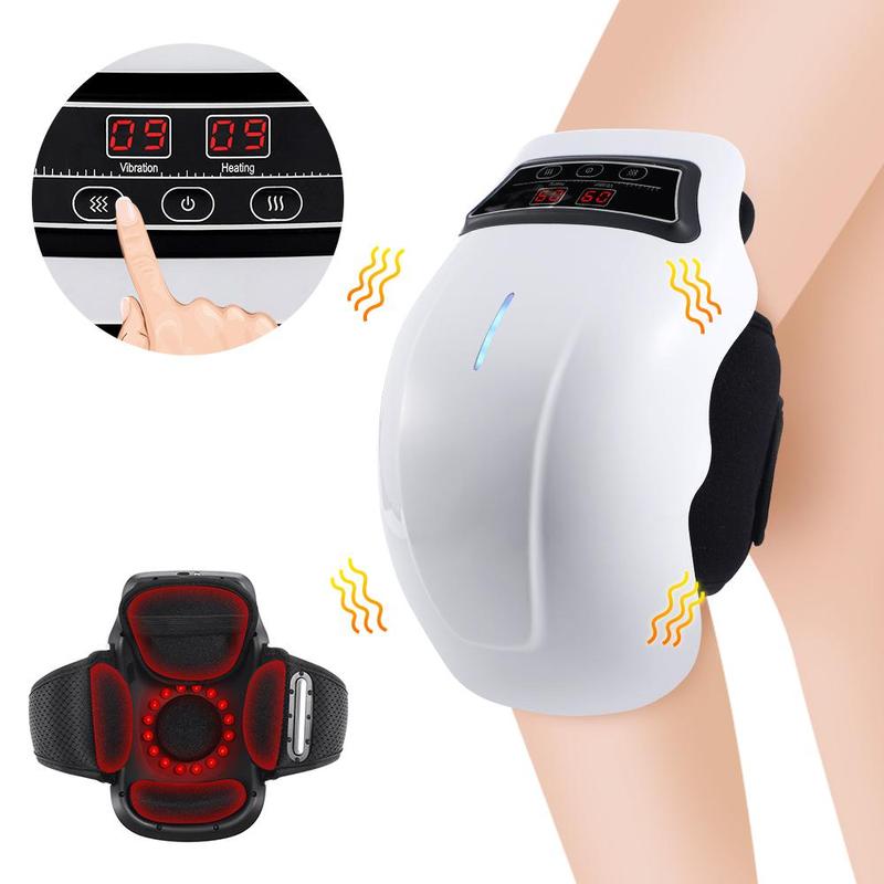 Electric Knee Massager, 3-gear Heating Knee Massage Machine, Knee Massage Tool for Women & Men, Personal Care Appliances