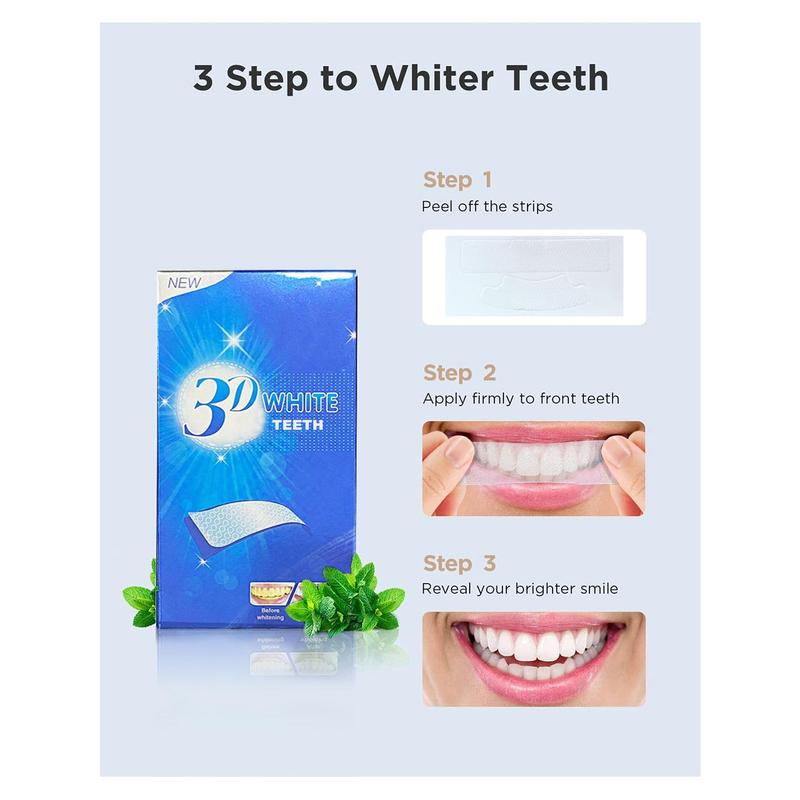 ANTeeth Whitening Strips 14 Treatments, 28 White Strips for Teeth Whitening, Reduced Sensitivity White Strips for Teeth Whitening