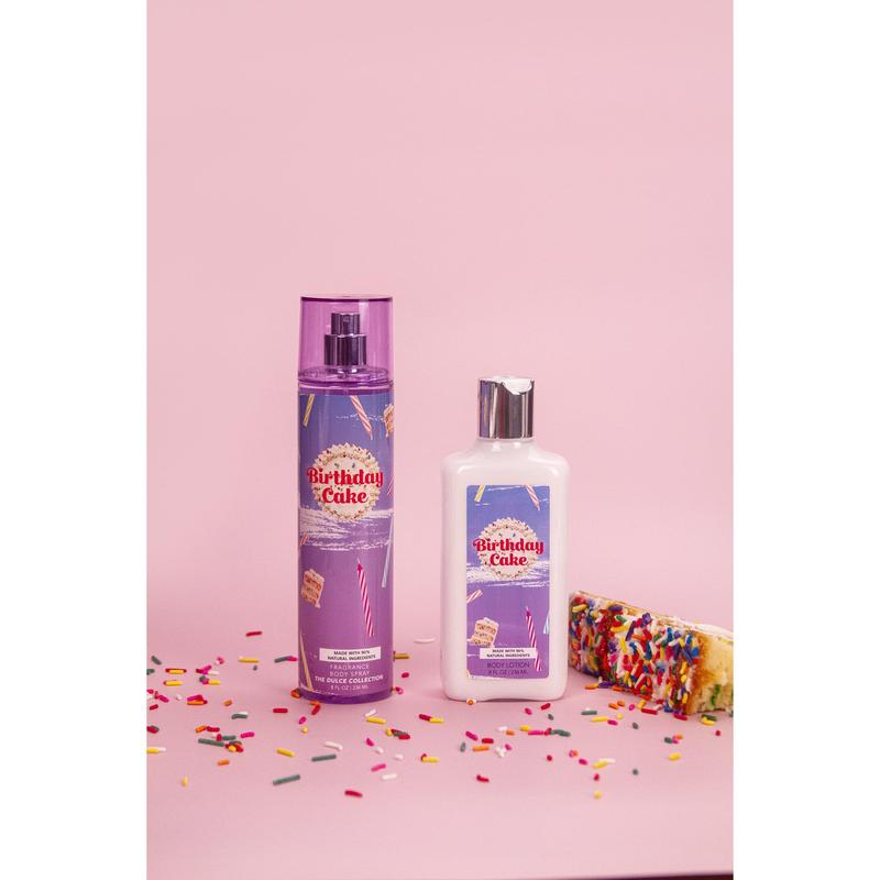 Birthday Cake Body Mist & Lotion Set | Indulge in Sweet Scents!